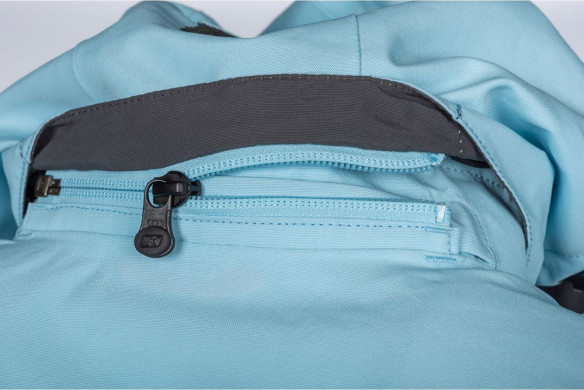Geaca Snowmobil Insulated Dama Allure Asphalt/Crystal Blue