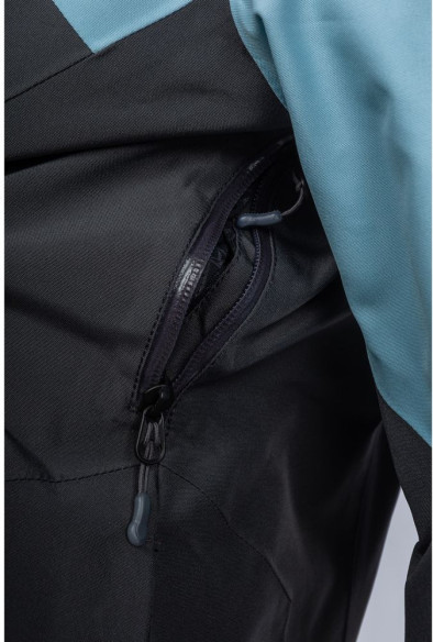 Geaca Snowmobil Insulated Dama Allure Asphalt/Crystal Blue