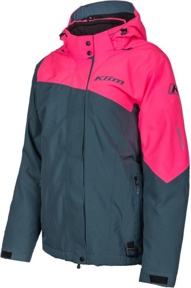 Geaca Snowmobil Insulated Dama Allure Petrol/Knockout Pink