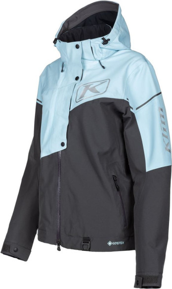 Geaca Snowmobil Non-Insulated Dama Alpine Asphalt/Crystal Blue