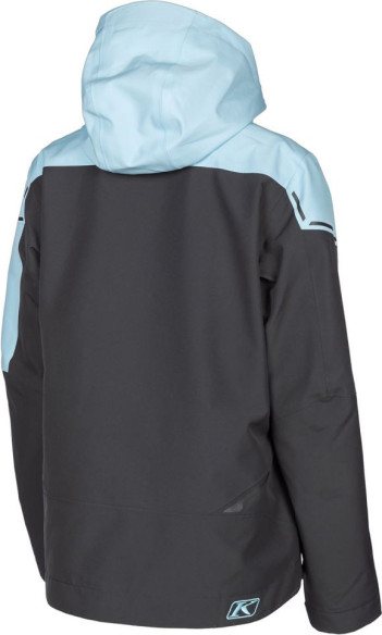 Geaca Snowmobil Non-Insulated Dama Alpine Asphalt/Crystal Blue