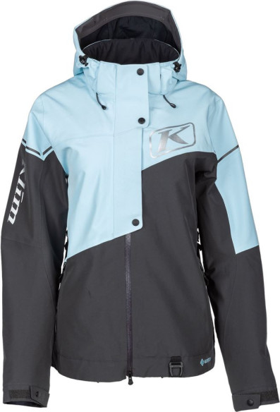 Geaca Snowmobil Non-Insulated Dama Alpine Asphalt/Crystal Blue