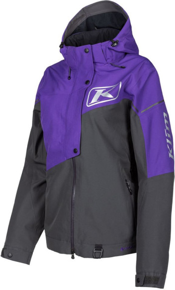 Geaca Snowmobil Non-Insulated Dama Alpine Asphalt/Heliotrope