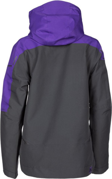 Geaca Snowmobil Non-Insulated Dama Alpine Asphalt/Heliotrope