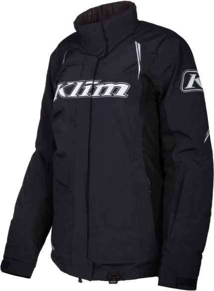 Geaca Snowmobil Insulated Dama Strata Black/Metallic Silver