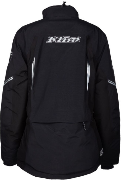 Geaca Snowmobil Insulated Dama Strata Black/Metallic Silver