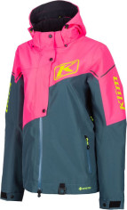 Geaca Dama Snowmobil Insulated Alpine Petrol/Knockout Pink 24
