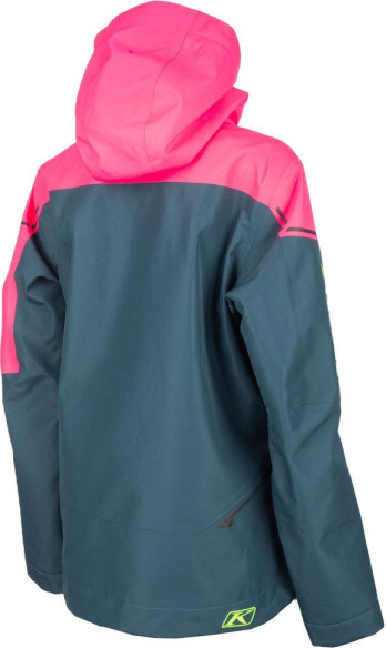 Geaca Dama Snowmobil Insulated Alpine Petrol/Knockout Pink 24
