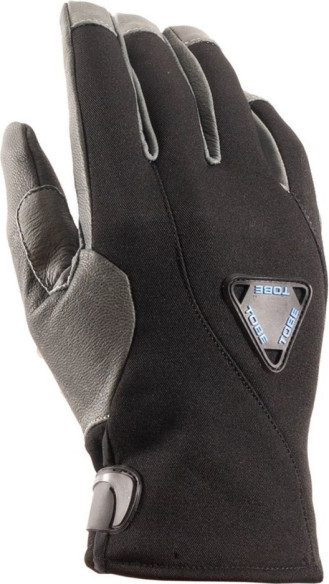 Snowmobil Gloves Non-Insulated Capto Light Jet Black