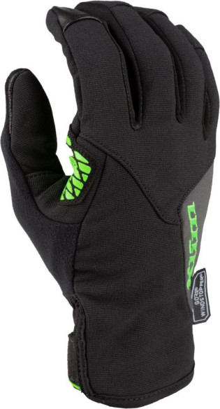 Manusi Snowmobil Non-Insulated Inversion Black Electrik Gecko