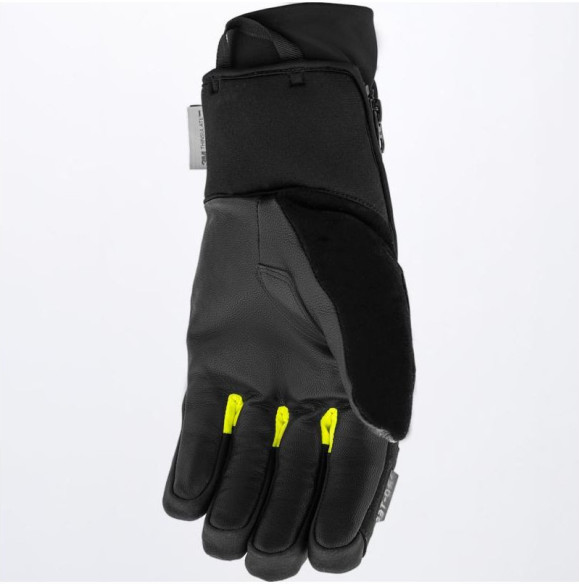 Manusi Snowmobil Transfer Short Cuff Black/Hi Vis