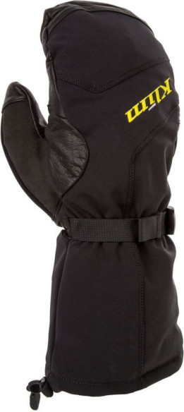 Manusi Snowmobil Long Caribou Mitten Black