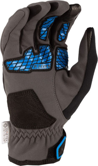 Manusi Snowmobil Non-Insulated Inversion Asphalt/Electric Blue Lemonade