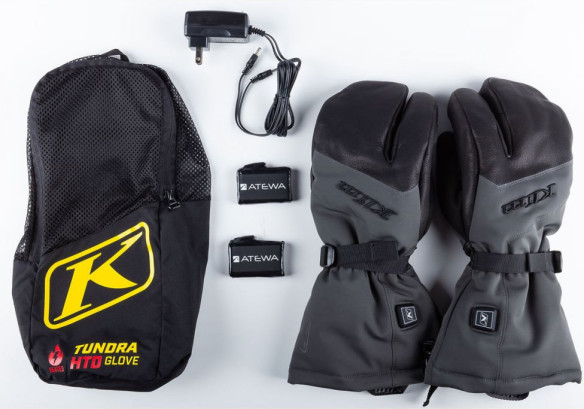 Manusi Snowmobil Incalzite Tundra Gauntlet Black/Asphalt 24