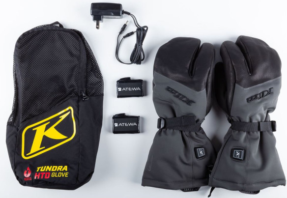 Manusi Snowmobil Incalzite Tundra Gauntlet Black/Asphalt 24