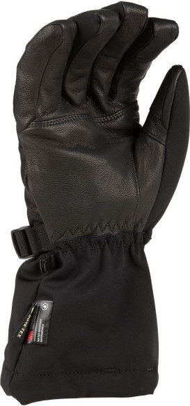 Manusi Snowmobil Insulated Blaze Gauntlet Black/Asphalt