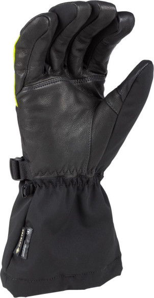 Manusi Snowmobil Insulated Blaze Gauntlet Black/Hi-Vis