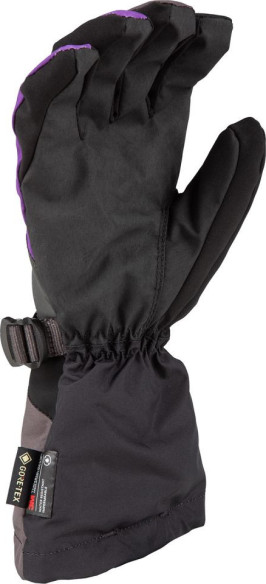 Manusi Dama Snowmobil Insulated Ember Gauntlet Asphalt/Heliotrope