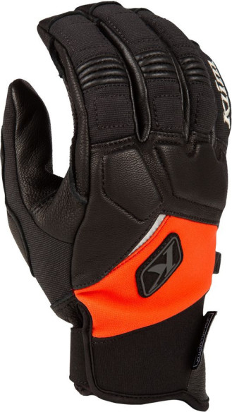 Manusi Snowmobil Non-Insulated Inversion Pro Black/Fiery Red