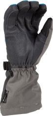 Manusi Snowmobil Insulated Powerxross Gauntlet Asphalt/Hi-Vis