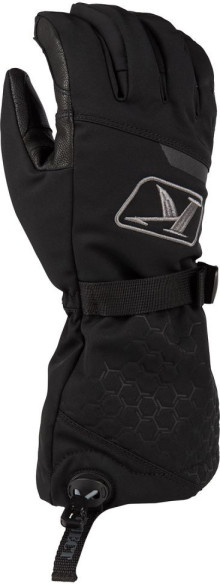 Manusi Snowmobil Insulated Powerxross Gauntlet Black/Castlerock