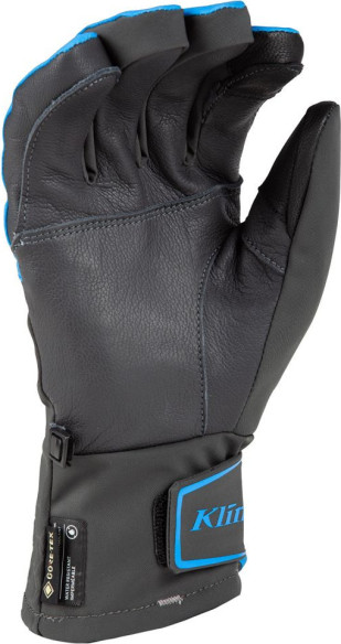 Manusi Snowmobil Insulated Powerxross Asphalt/Electric Blue Lemonade