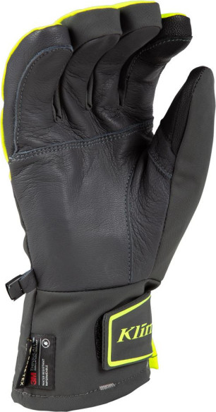 Manusi Snowmobil Insulated Powerxross Asphalt/Hi-Vis