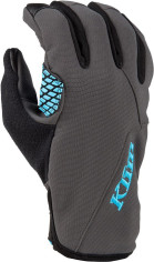 Manusi Snowmobil Dama Non-Insulated Versa Asphalt/Crystal Blue