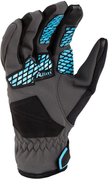 Manusi Snowmobil Dama Non-Insulated Versa Asphalt/Crystal Blue