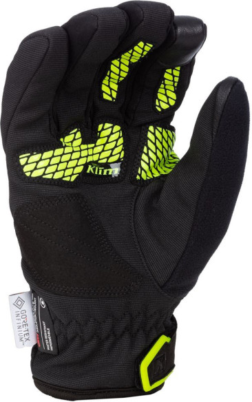 Manusi Snowmobil Inversion Insulated Black/Hi-Vis 24