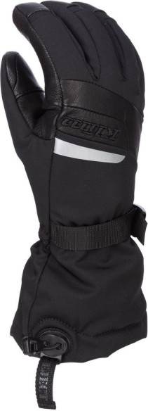 Manusi Snowmobil Insulated Dama Radiate Gauntlet Black 24