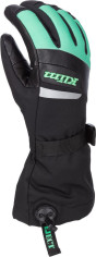 Manusi Snowmobil Insulated Dama Radiate GauntletBlack/Wintermint 24