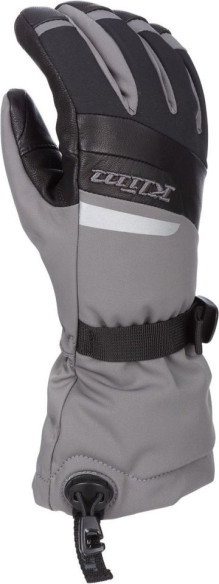 Manusi Snowmobil Insulated Dama Radiate Gauntlet Castlerock Gray/Black 24