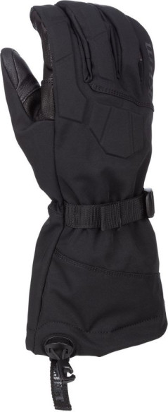 Manusi Snowmobil Insulated Togwotee Gauntlet Black 24