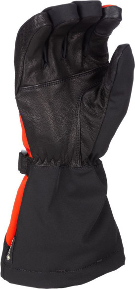 Manusi Snowmobil Insulated Togwotee Gauntlet Black/Fiery Red 24