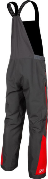 Pantaloni Snowmobil Non-Insulated Tomahawk Bib Asphalt High Risk Red