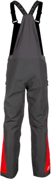 Pantaloni Snowmobil Non-Insulated Tomahawk Bib Asphalt High Risk Red