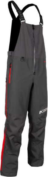 Pantaloni Snowmobil Non-Insulated Tomahawk Bib Asphalt High Risk Red