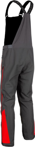 Pantaloni Snowmobil Non-Insulated Tomahawk Bib Asphalt High Risk Red