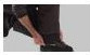 Pantaloni Snowmobil Bib Vivid Non-Insulated Jet Black