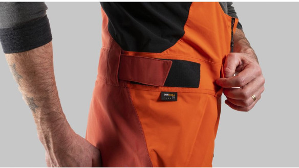 Pantaloni Snowmobil Bib Vivid Non-Insulated Tigerlily