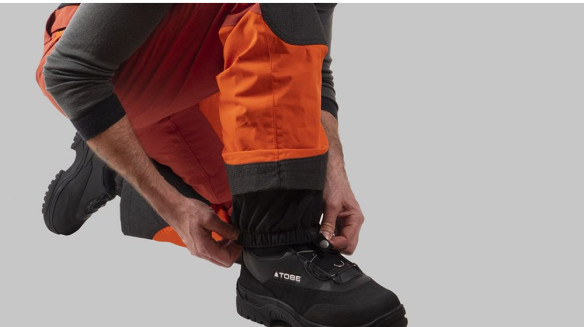 Pantaloni Snowmobil Bib Vivid Non-Insulated Tigerlily
