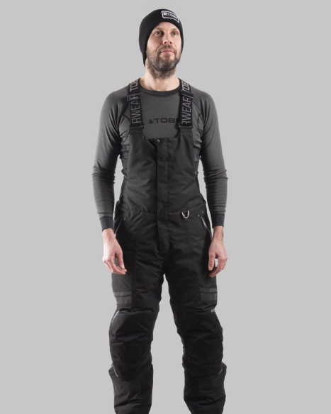 Pantaloni Snowmobil Thunsulated Bib Hoback Jet Black