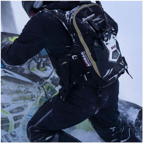 Pantaloni Snowmobil Bib Non-Insulated Ether Black
