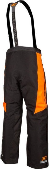 Pantaloni Snowmobil Insulated Kaos Black/Strike Orange