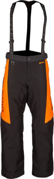Pantaloni Snowmobil Insulated Kaos Black/Strike Orange