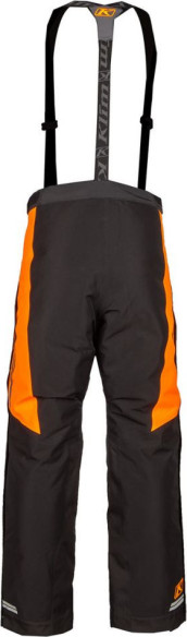 Pantaloni Snowmobil Insulated Kaos Black/Strike Orange