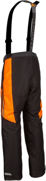 Pantaloni Snowmobil Insulated Kaos Black/Strike Orange