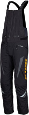 Pantaloni Snowmobil Insulated Keweenaw Bib Tall Black/Strike Orange