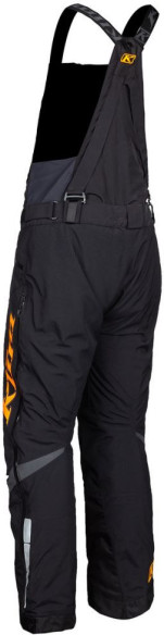 Pantaloni Snowmobil Insulated Keweenaw Bib Tall Black/Strike Orange